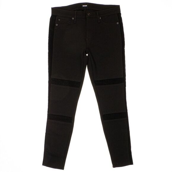 Hudson Amory Super Skinny Pants Size 28 Womens Black Velour Tux Measures 31 x 27 - Picture 2 of 13